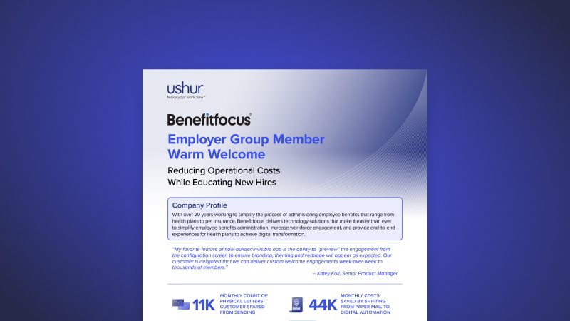 Benefitfocus reduces operational costs while educating new hires