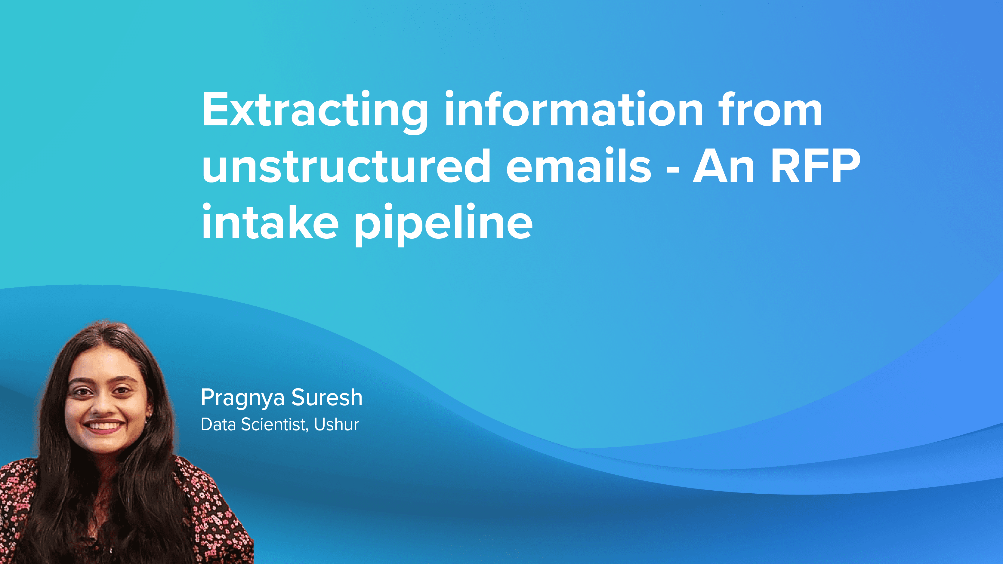 Extracting information from unstructured emails - An RFP intake pipeline