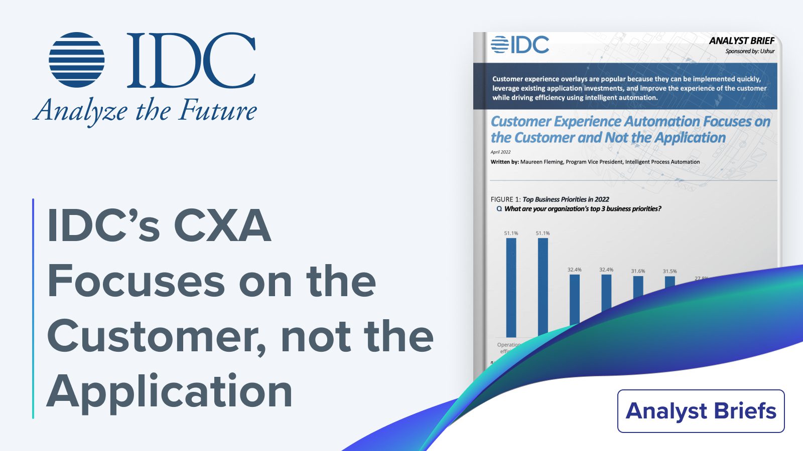 IDC’s CXA Focuses on the Customer, not the Application cover image